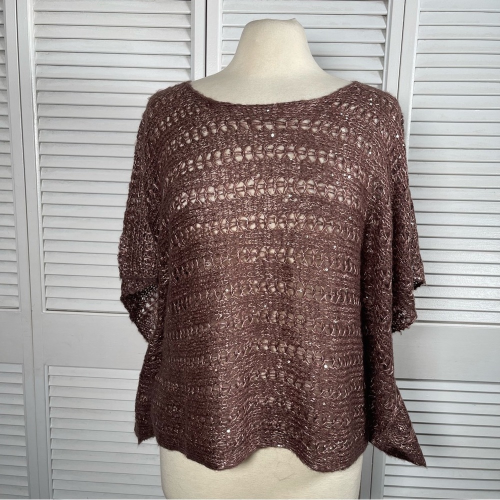 🧶 SIMPLY NOELLE Sequin Knit Top – One Size